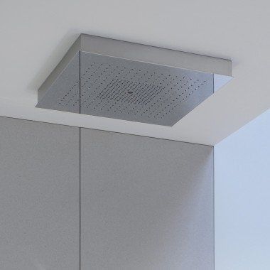 AXOR ShowerSolutions horná sprcha ShowerHeaven, 720 x 720 mm, 3jet, bez osvetlenia, vzhľad nerezovej ocele, 10625800 - 1