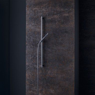 AXOR Starck sprchová súprava, tyčová ručná sprcha 2jet, 90 cm sprchová tyč a sprchová hadica 160 cm, chróm, 27980000 - 1